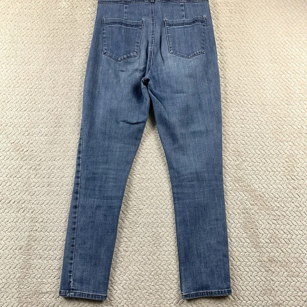 Free‎ People Denim Overalls Women's Size 2 Jump suit Boho Festival Retro Western - Picture 8 of 16